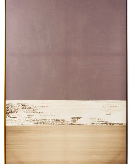 Astratto Canvas Gold and Grey Foil Wall Art