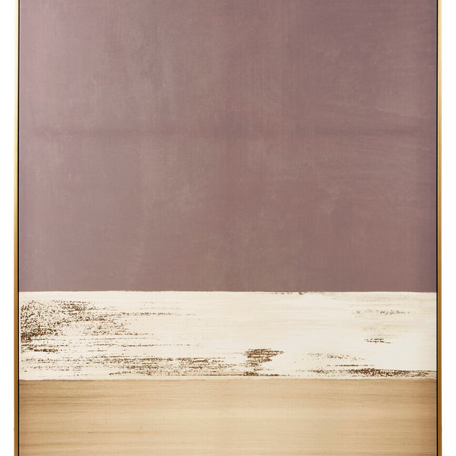 Astratto Canvas Gold and Grey Foil Wall Art