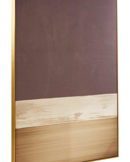Astratto Canvas Gold and Grey Foil Wall Art