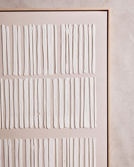 Astratto Natural Textured Canvas Wall Art