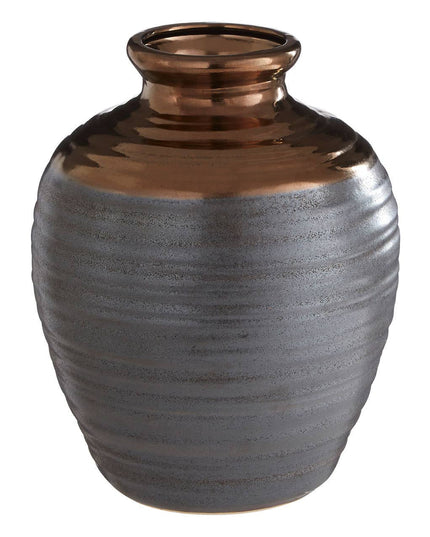Zamak Large Barrel Vase