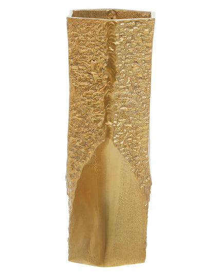 Dante Small Gold Textured Vase