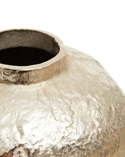 Dion Large Ombre Silver and Gold Finish Vase