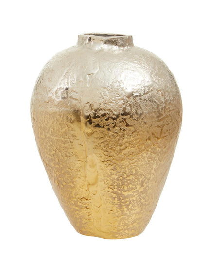 Dion Small Ombre Silver and Gold Finish Vase