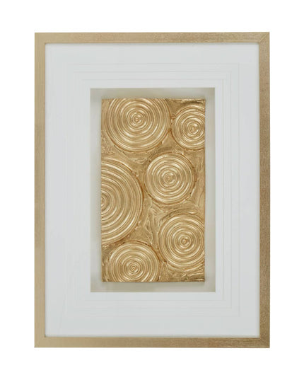 Nason Gold Disc Design Wall Art