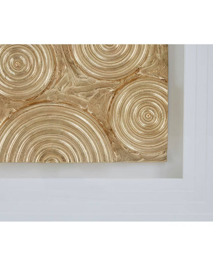 Nason Gold Disc Design Wall Art