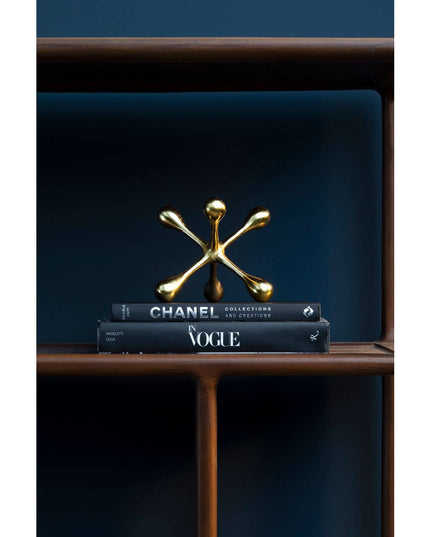 Prato Gold Finish Jack Sculpture