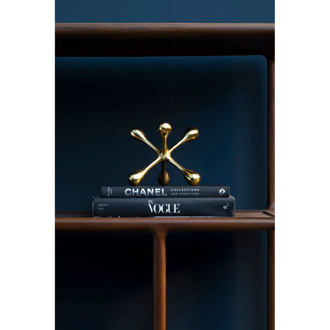 Prato Gold Finish Jack Sculpture