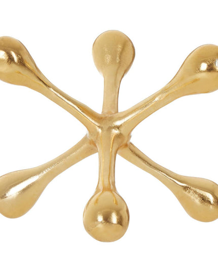 Prato Gold Finish Jack Sculpture