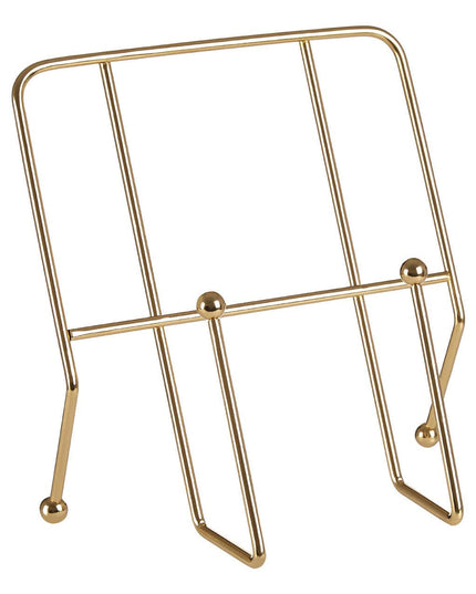 Reyna Gold Finish Cookbook Stand