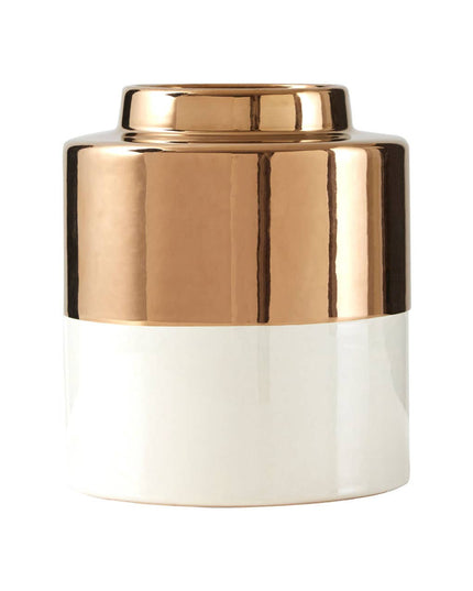 Stellar Small Metallic Vase