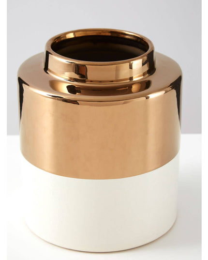 Stellar Small Metallic Vase
