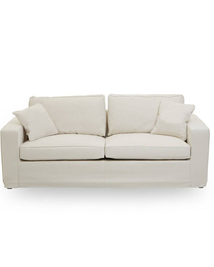 Valensole 3 Seat Cream Fabric Sofa