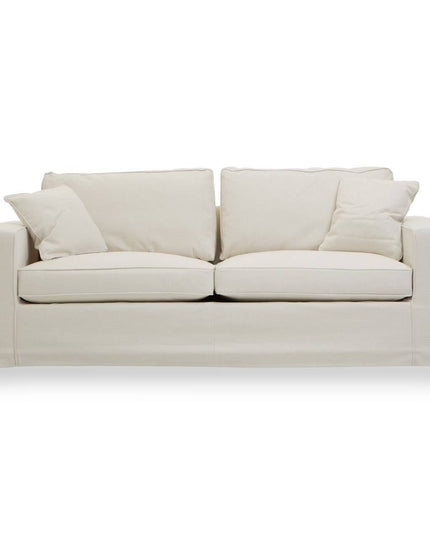 Valensole 3 Seat Cream Fabric Sofa