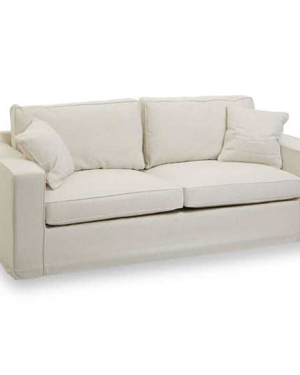 Valensole 3 Seat Cream Fabric Sofa