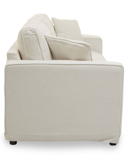 Valensole 3 Seat Cream Fabric Sofa