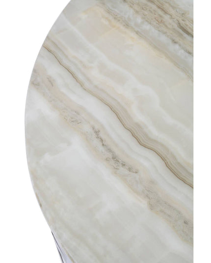 Yasmin White Marble Coffee Table