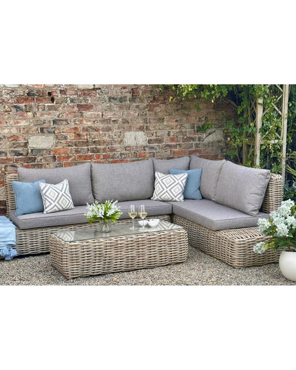 Amalfi Collection Outdoor Large Corner Set