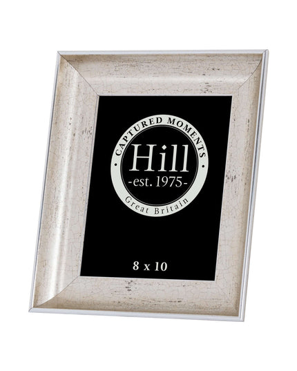 Antique Silver Crackled Effect Photo Frame 8X10