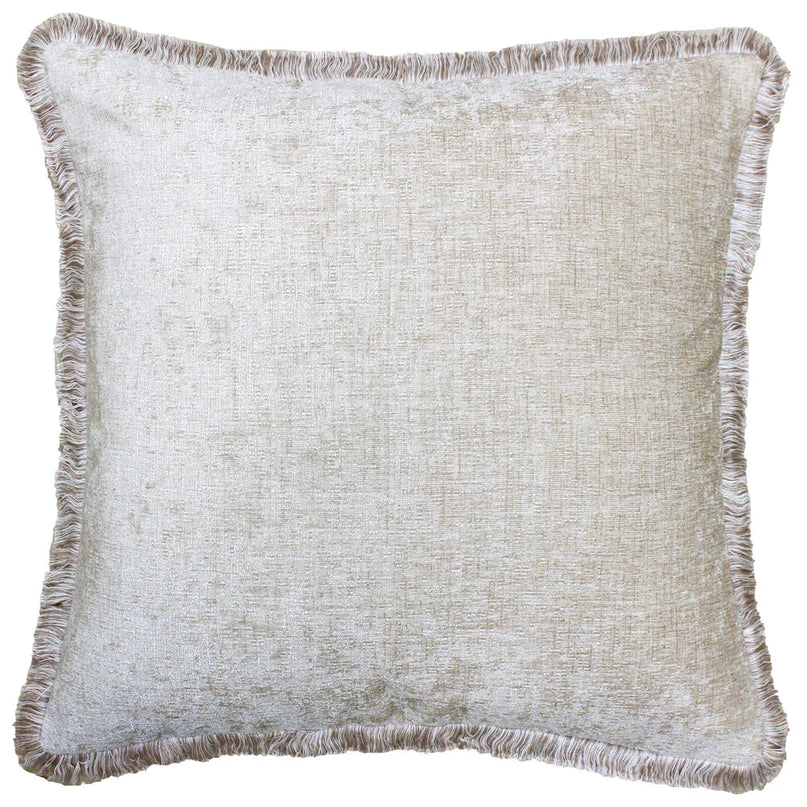 Astbury Chenille Fringed Cushion