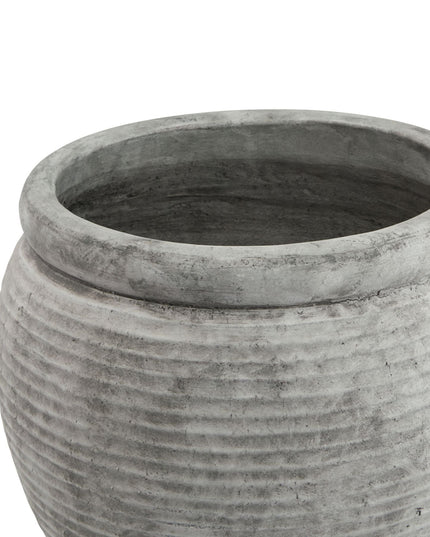 Athena Rimmed Large Plant Pot