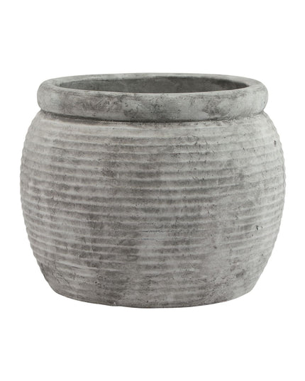 Athena Rimmed Large Plant Pot