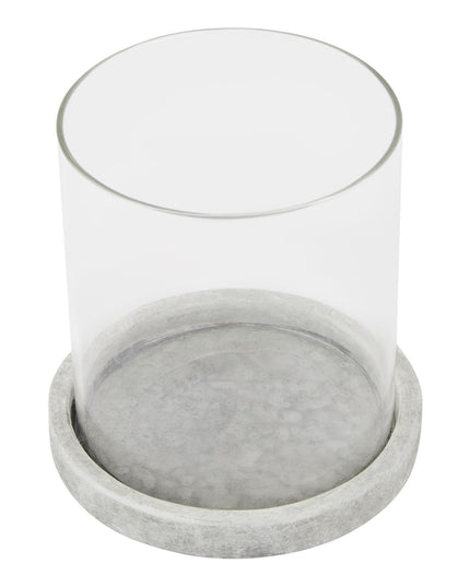 Athena Stone Hurricane Lantern