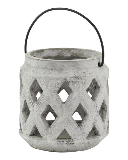 Athena Stone Lattice Lantern