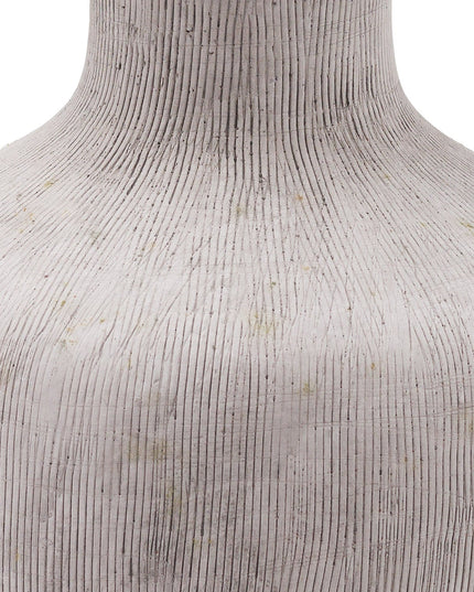 Bloomville Squat Stone Vase