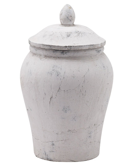 Bloomville Stone Ginger Jar