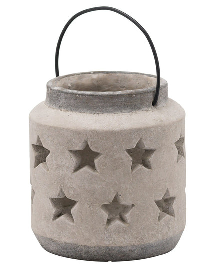 Bloomville Stone Star Lantern