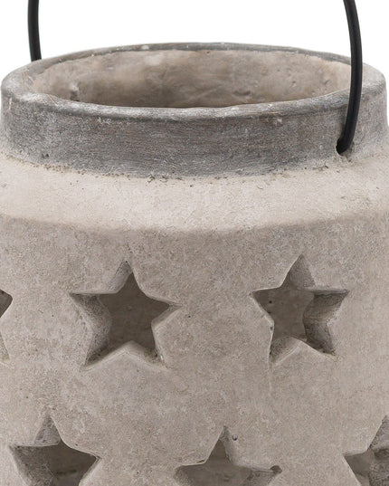 Bloomville Stone Star Lantern