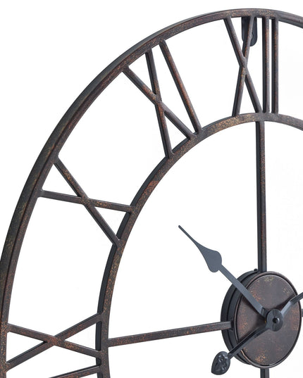 Bronze Skeleton Wall Clock