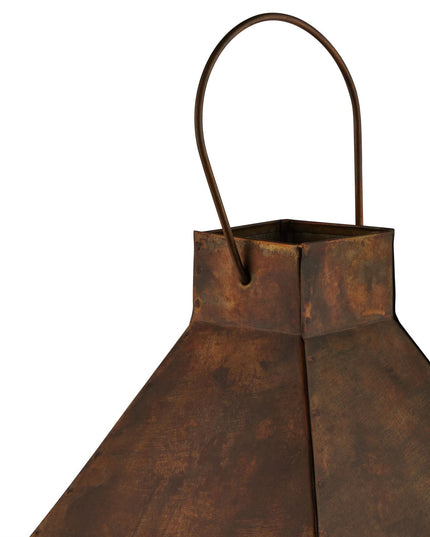 Burnished Brass Small Lantern