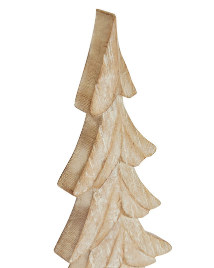 Carved Wood Christmas Tree