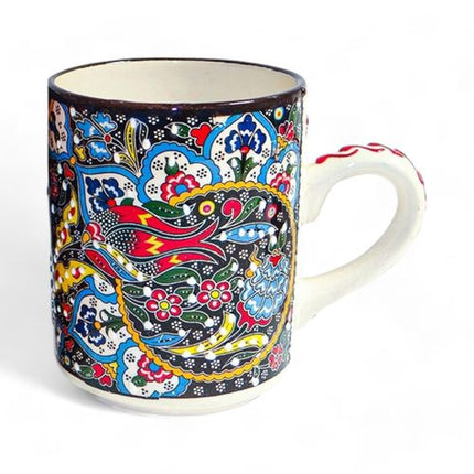 Ceramic Mug Tulip Black & Blue