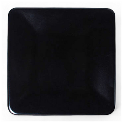 Ceramic Serving Plate&Platter Black Pearl Black 25x25cm