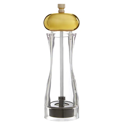 Cody Salt / Pepper Clear and Gold Finish Small Mill