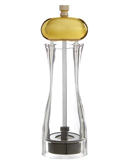 Cody Salt / Pepper Clear and Gold Finish Small Mill