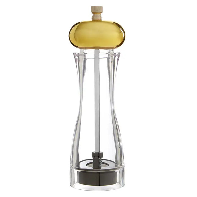 Cody Salt / Pepper Clear and Gold Finish Small Mill