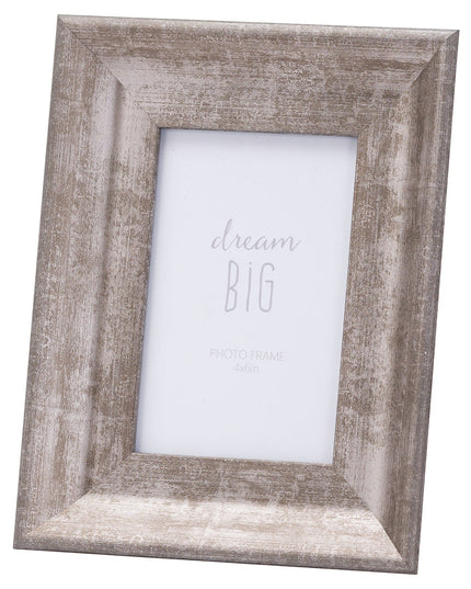 Convex Matt Silver 4X6 Frame