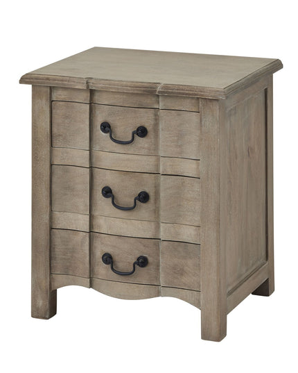 Copgrove Collection 3 Drawer Bedside Table