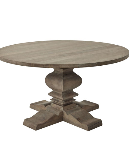 Copgrove Collection Round Pedestal Dining Table