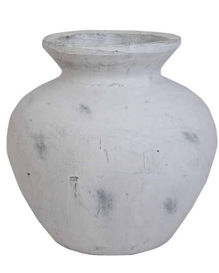Darcy Antique White Vase
