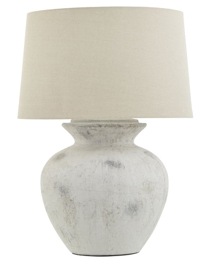 Downton Antique White Lamp
