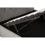 Edison Grey Brushed Velvet Ottoman King Bed