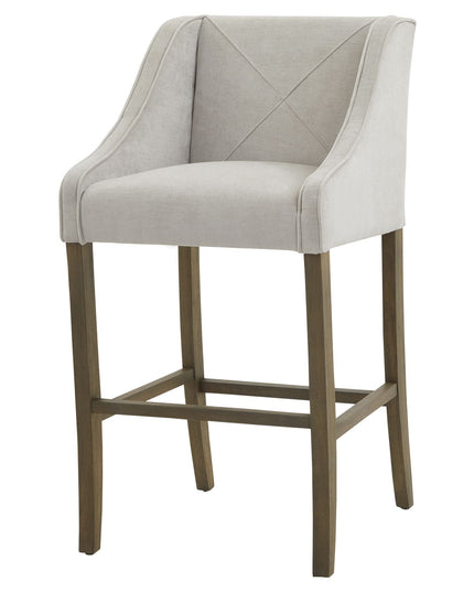 Epsom Grey Bar Stool
