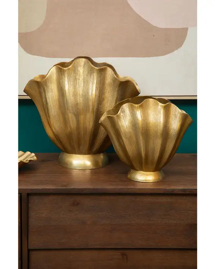 Estrella Large Fluted Vase