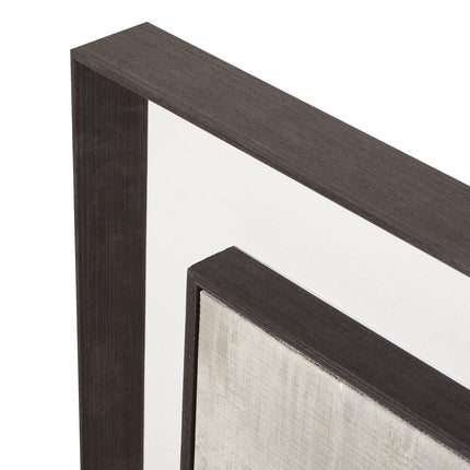Extra Large Painting On Linen In Frame