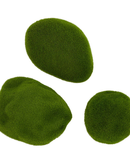 Faux Moss Three-Piece Pack